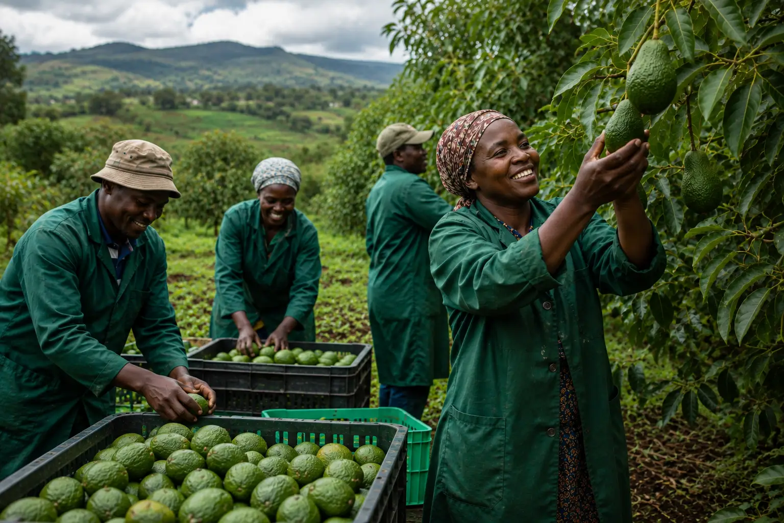El aguacate está conquistando a los jóvenes agricultores de Kenia
