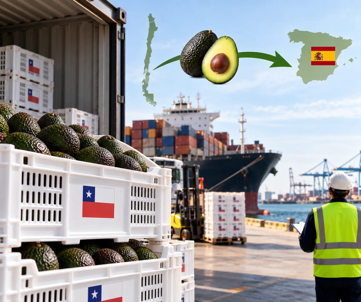 Espaรฑa importa cada vez mรกs aguacates: ยฟse abre una nueva ventana para Chile en Europa?